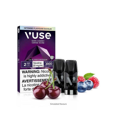 VUSE - VUSE Pods - Dark Cherry (2pk) - Psycho Vape