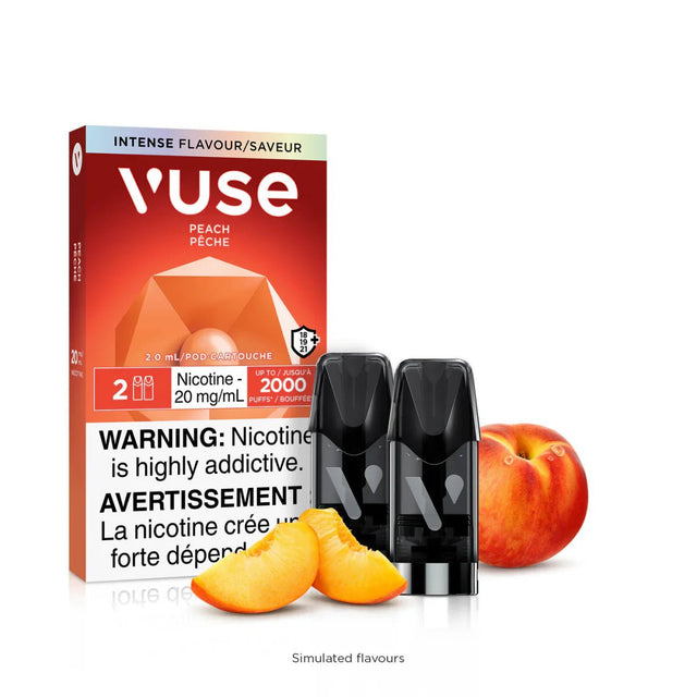 VUSE - VUSE Pods - Peach (2pk) - Psycho Vape