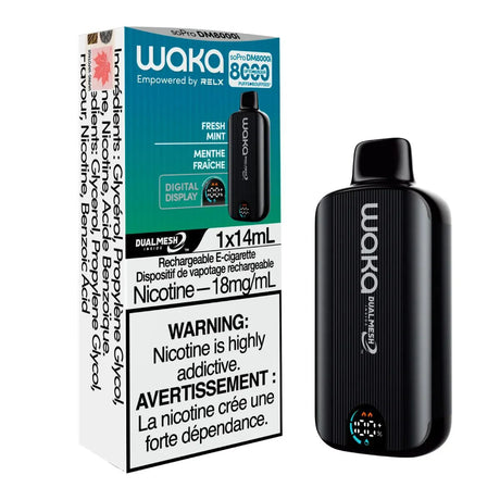 WAKA - Waka SoPro DM8000i Disposable - Fresh Mint - Psycho Vape