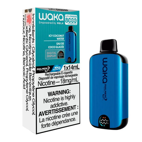 WAKA - Waka SoPro DM8000i Disposable - Icy Coconut Water - Psycho Vape