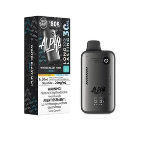 Winter Blast Mint Disposable Vape – Flavour Beast Alpha 80K - Psycho Vape