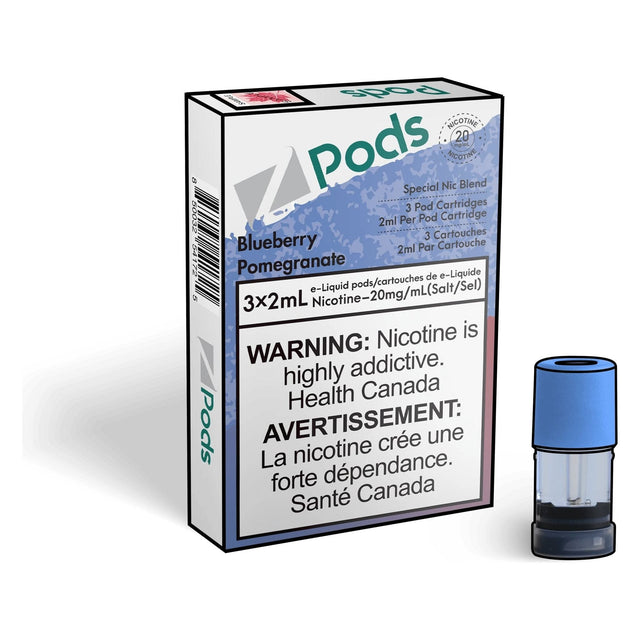 Z pods - Blueberry Pomegranate - Vapeshop Mania