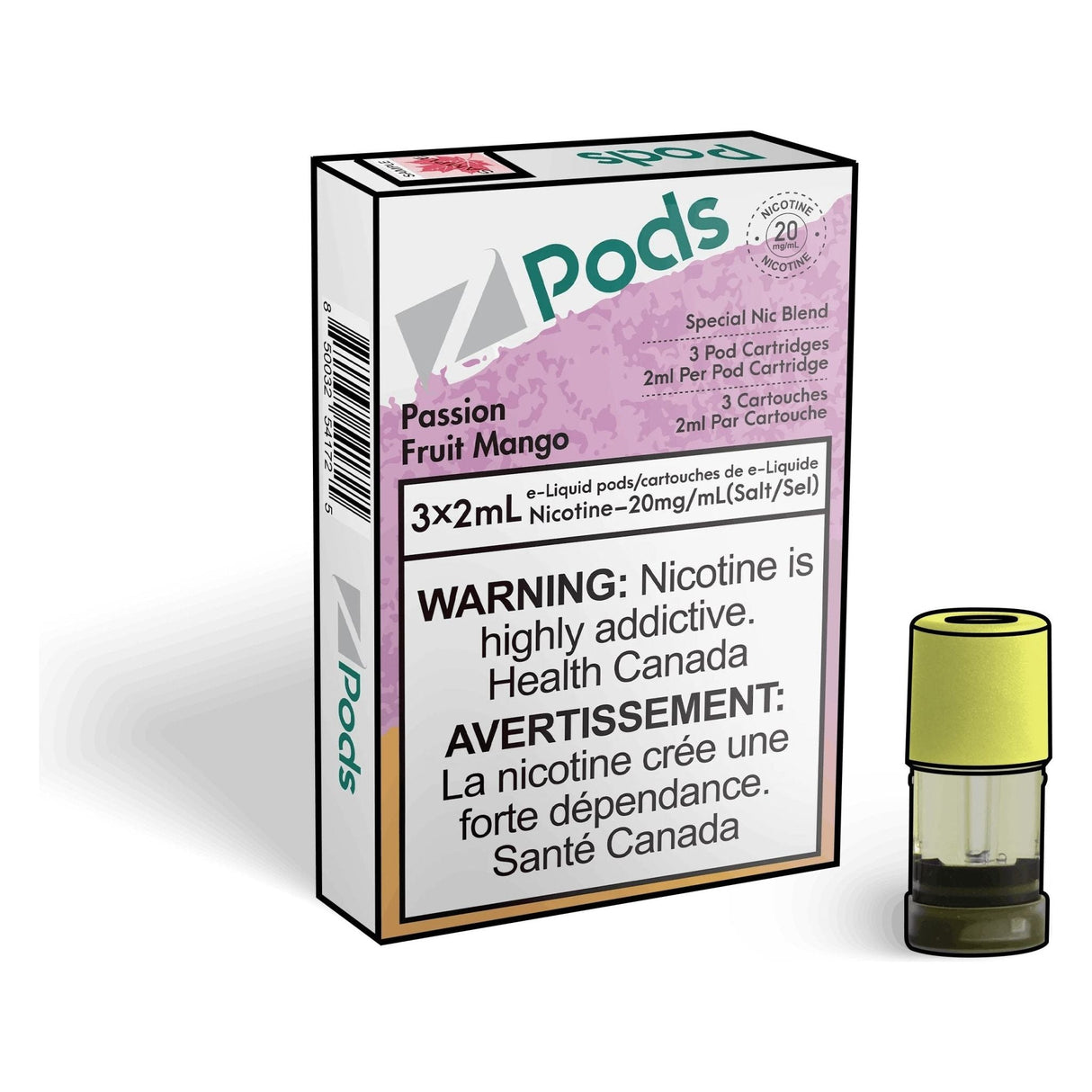 Z pods - Passion Fruit Mango - Vapeshop Mania