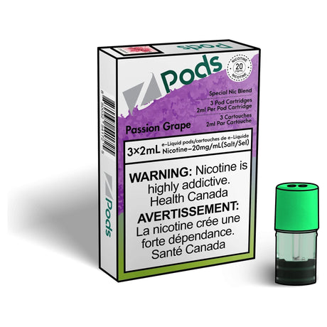 Z pods - Passion Grape - Vapeshop Mania