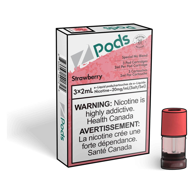 Shop Z pods - Strawberry - at Vapeshop Mania