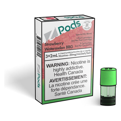 Z pods - Strawberry Watermelon BBG - Vapeshop Mania