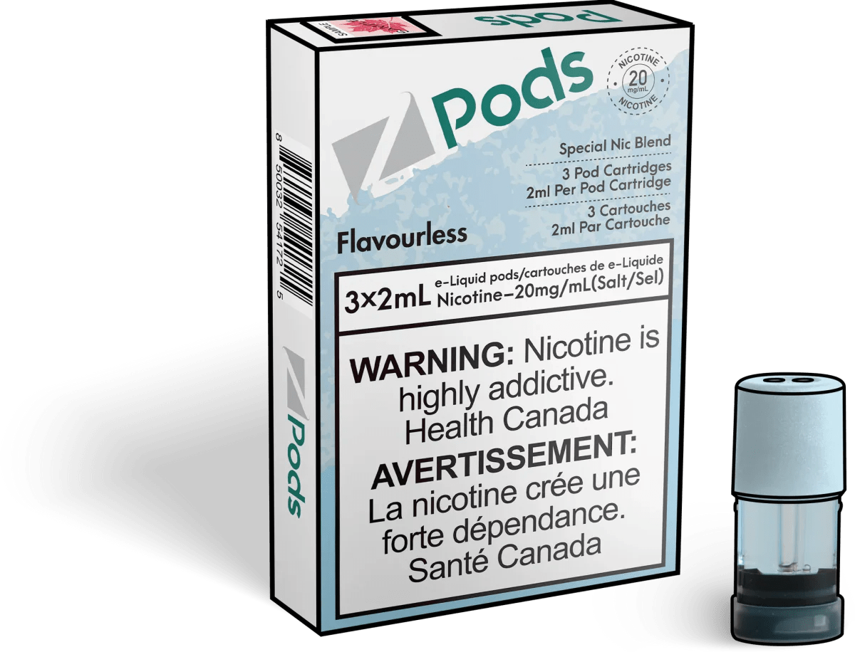 Z PODS - Z pods - Flavourless - Psycho Vape