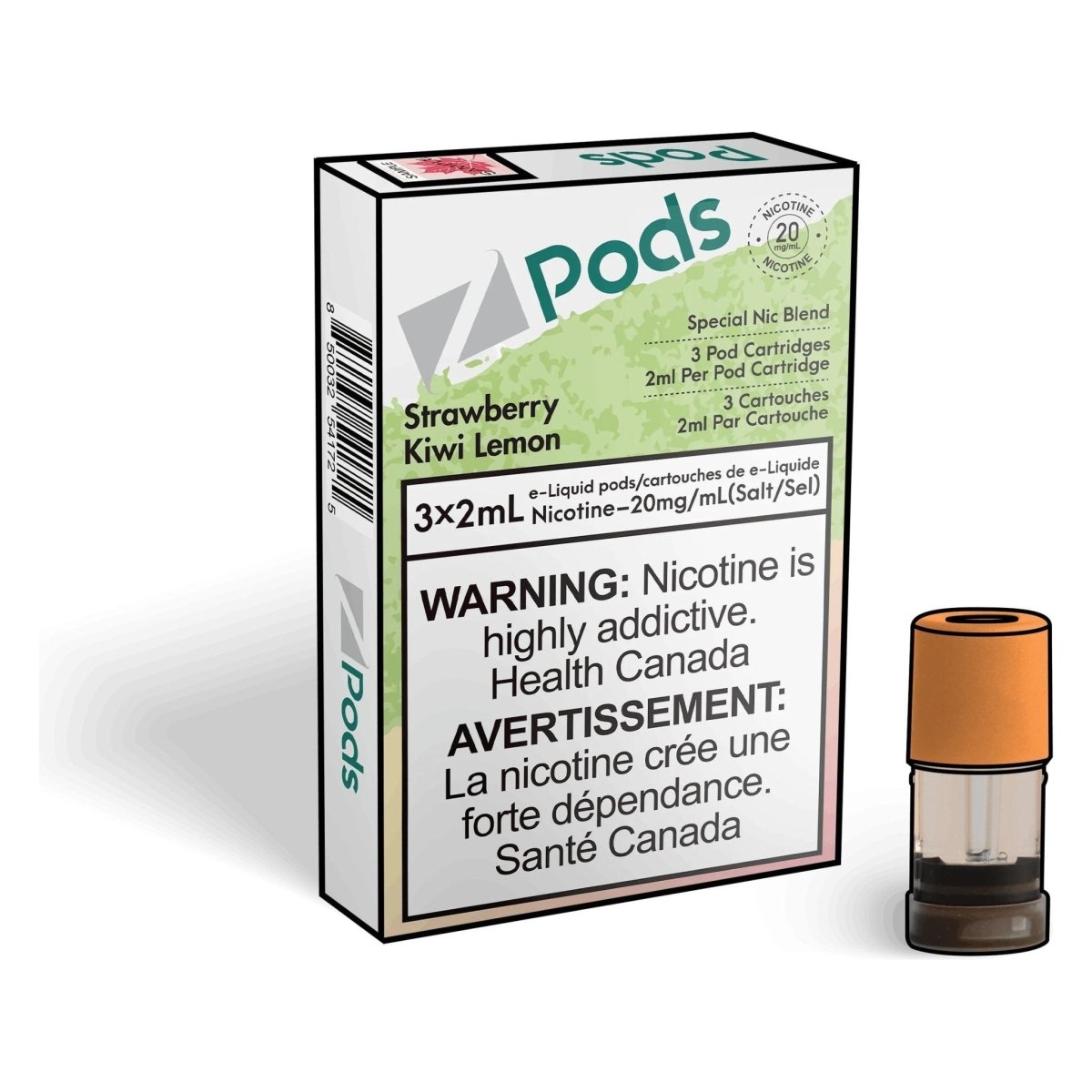 Z PODS - Z pods - Strawberry Kiwi Lemon - Psycho Vape