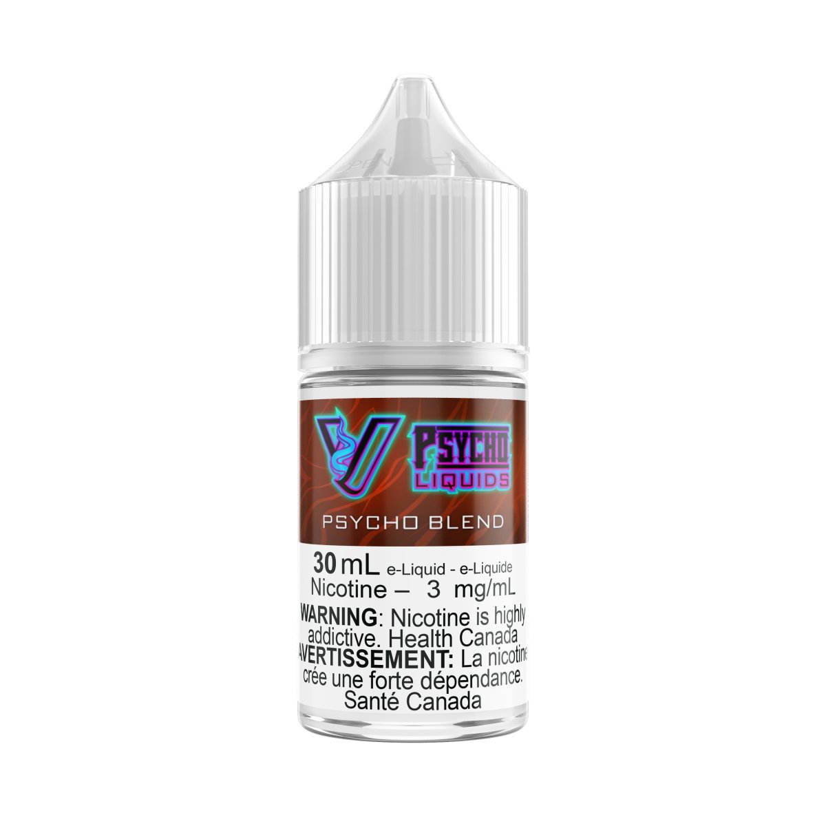 Psycho Vape - Psycho Liquids - 30mL - Psycho Blend (Virginia Tobacco) - Psycho Vape