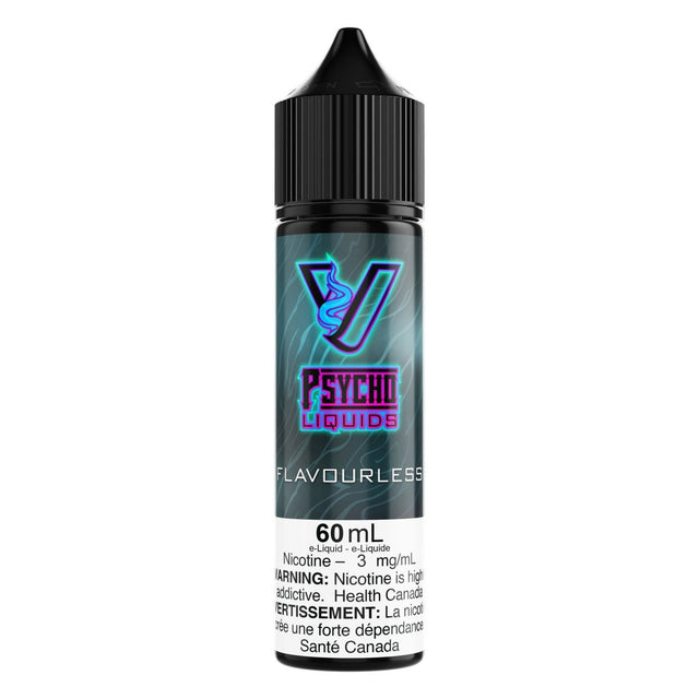 Psycho Vape - Psycho Liquids - 60mL - Flavourless - Psycho Vape