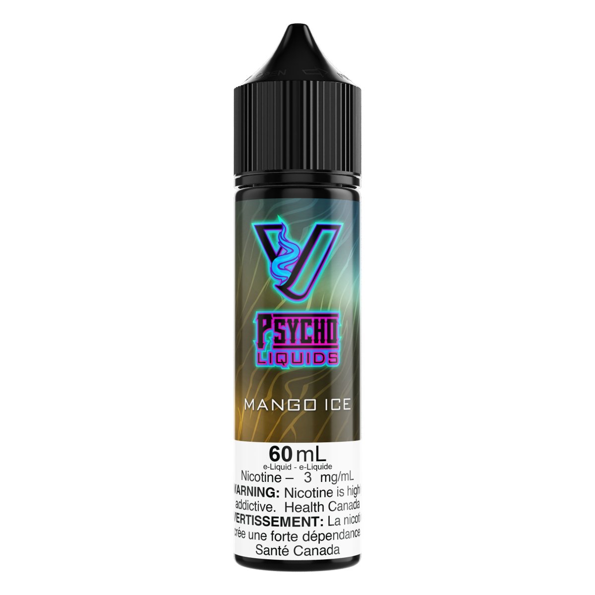 Psycho Vape - Psycho Liquids - 60mL - Mango Ice - Psycho Vape