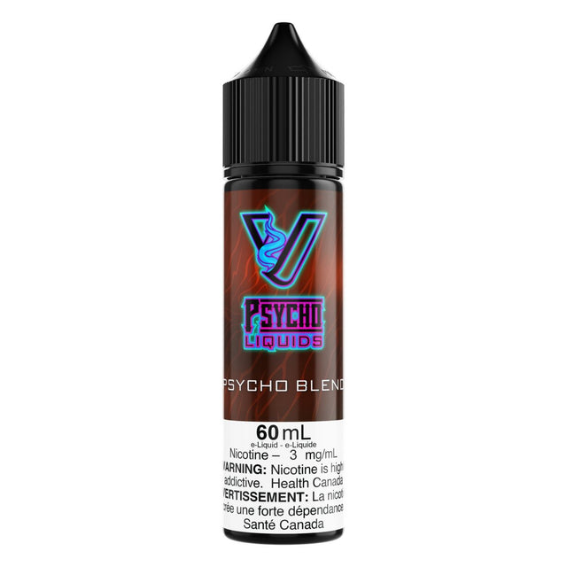 Psycho Vape - Psycho Liquids - 60mL - Psycho Blend (Virginia Tobacco) - Psycho Vape