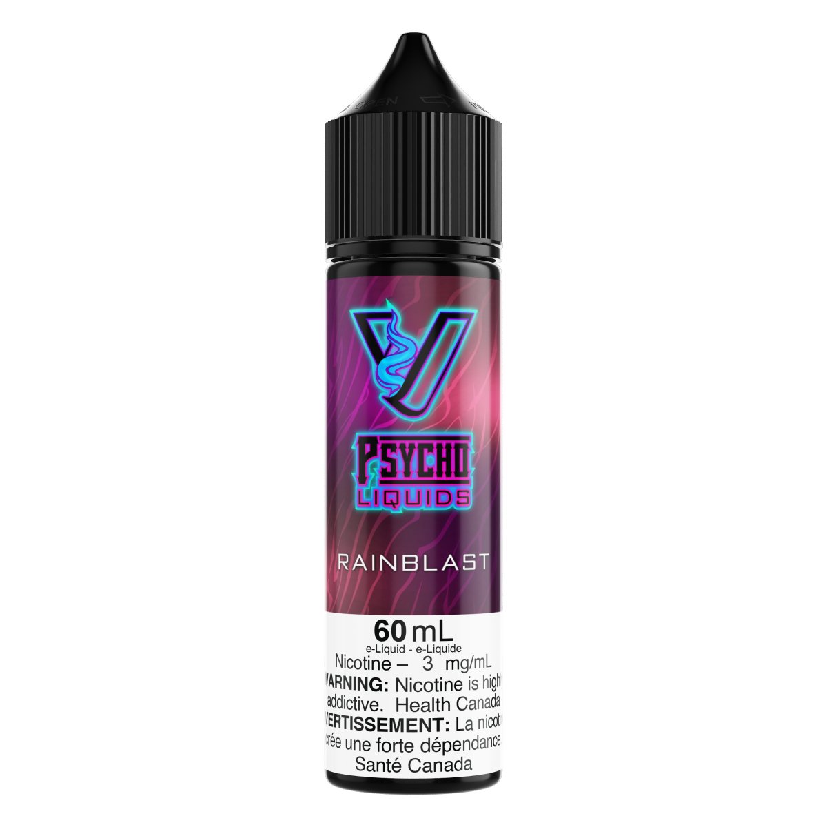 Psycho Vape - Psycho Liquids - 60mL - Rainblast - Psycho Vape